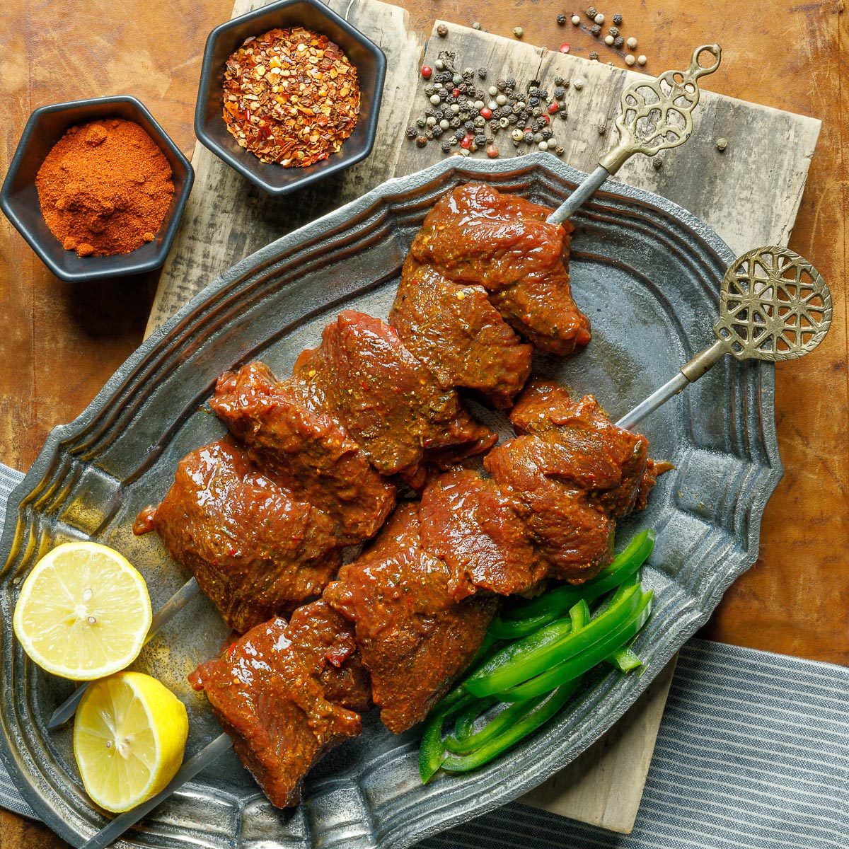 Moroccan Espetada with Couscous