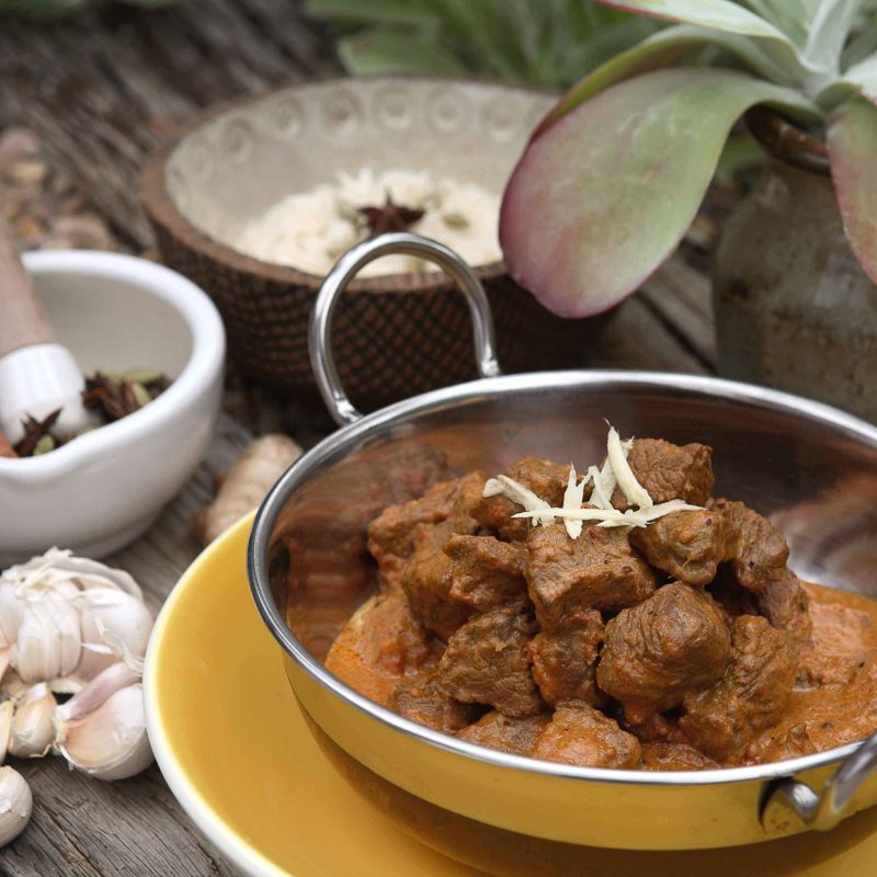 Ostrich-Goulash-Curry