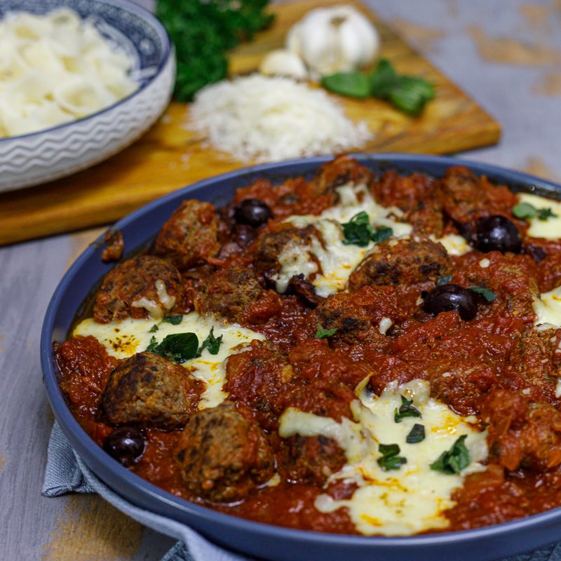 Meatballs and Pasta